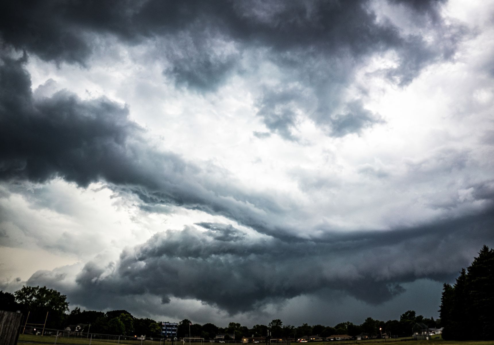 Ominous skies